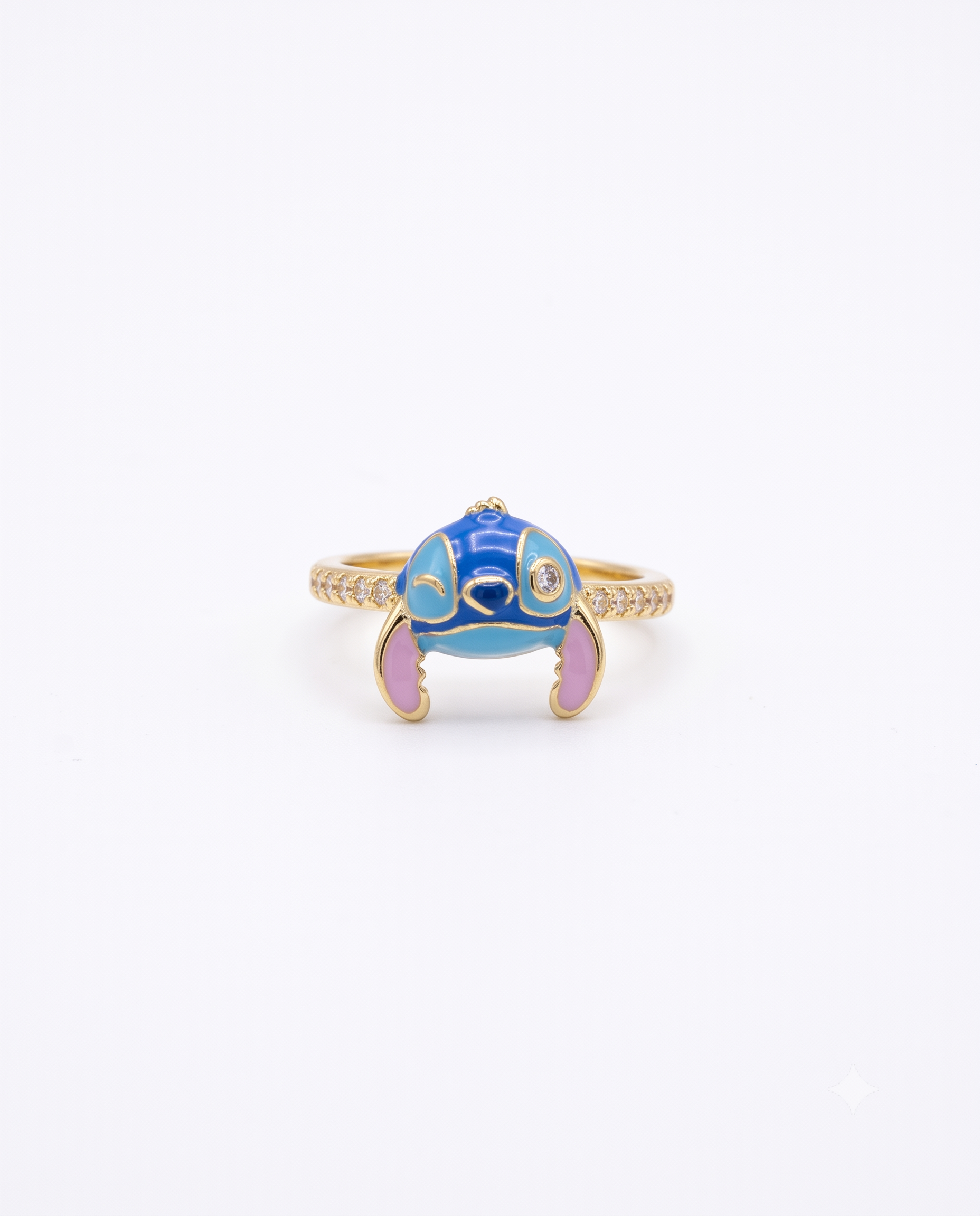Blue Character Ring